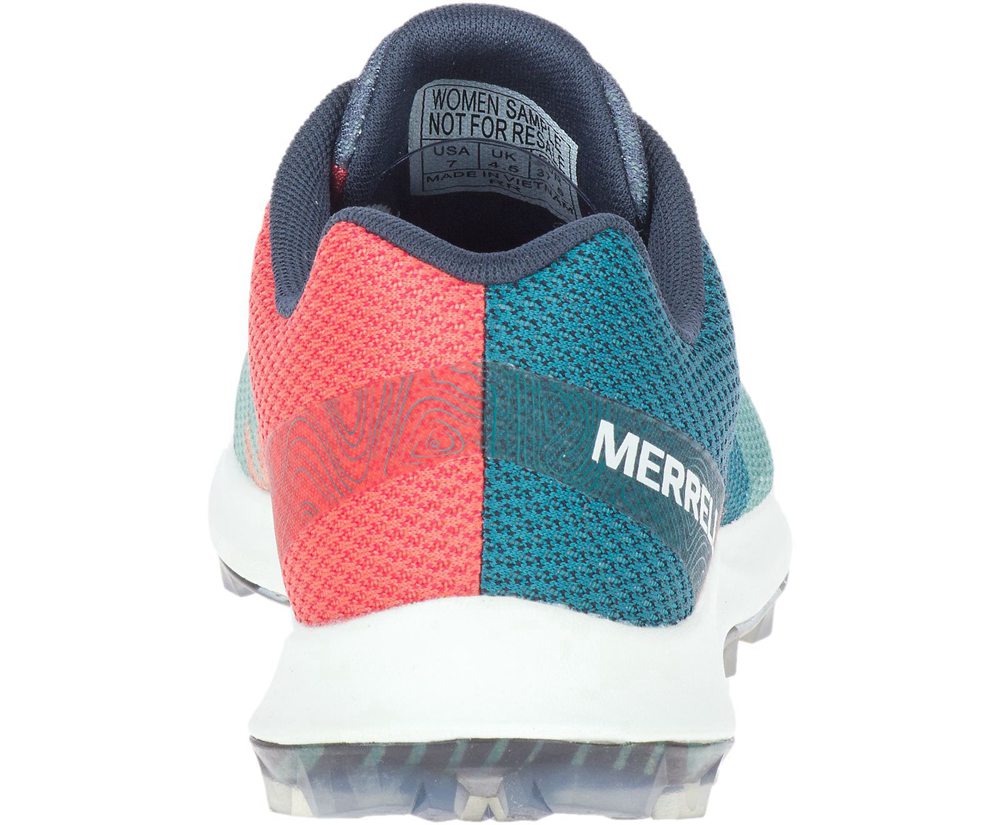 Merrell Sneakers Dame - Mtl Skyfire X White Mountains - Mintgrønne/Orange - VPL647908